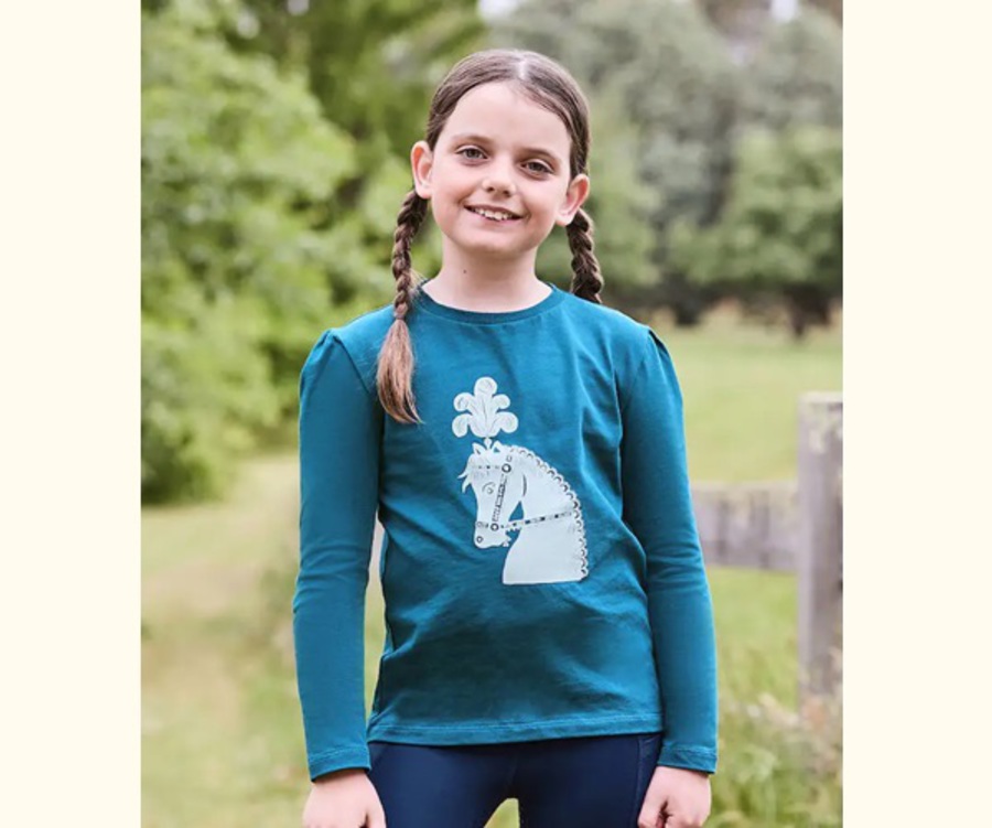 Dublin Kids Poppy Puff Sleeve Tee image 0